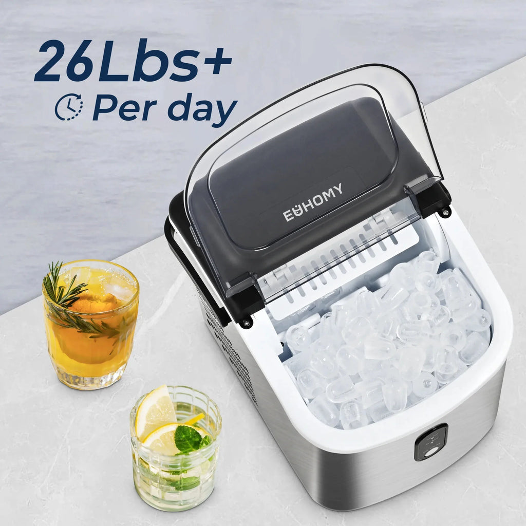 SIMZIFE Countertop Ice Maker Machine Portable