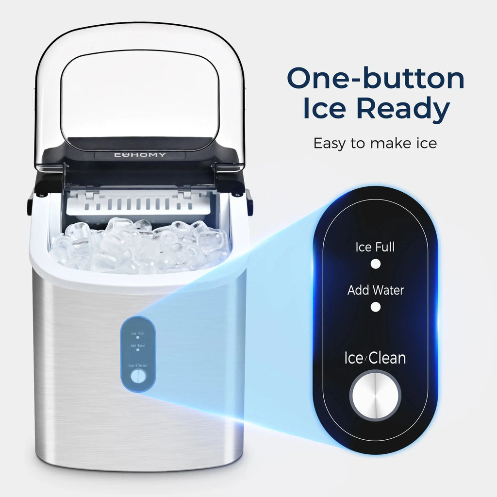 SIMZIFE Countertop Ice Maker Machine Portable
